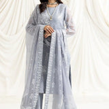 Alizeh | Dua Formals 23 | DUA-V02D05B-ELNAZ(GREY)