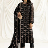 Alizeh | Dua Formals 23 | DUA-V02D04A-NAZIK(BLACK)