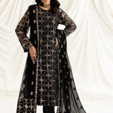 Alizeh | Dua Formals 23 | DUA-V02D04A-NAZIK(BLACK)