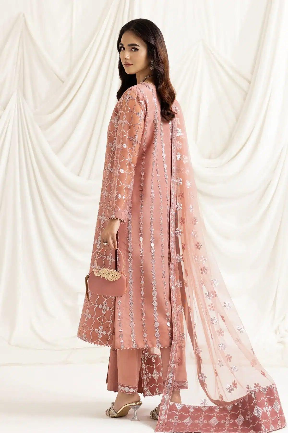 Alizeh | Dua Formals 23 | DUA-V02D04B-NAZIK(PINK) - Rang-e-Khaas