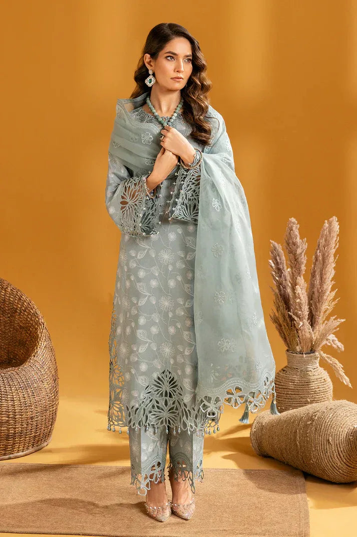 Alizeh | Maahi Embroidered Lawn | Nyra - Rang-e-Khaas