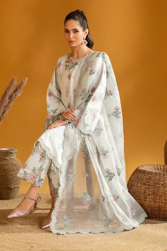 Alizeh | Maahi Embroidered Lawn | Ivy - Rang-e-Khaas
