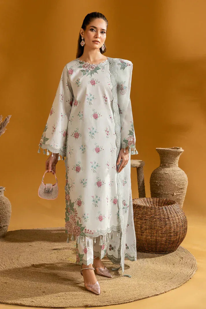 Alizeh | Maahi Embroidered Lawn | Ivy - Rang-e-Khaas