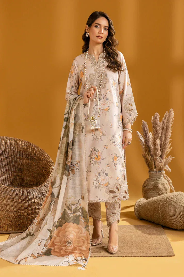 Alizeh | Maahi Embroidered Lawn | Hiza - Rang-e-Khaas
