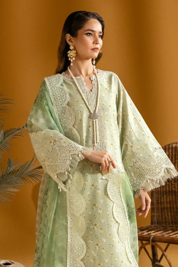 Alizeh | Maahi Embroidered Lawn | Ziva - Rang-e-Khaas