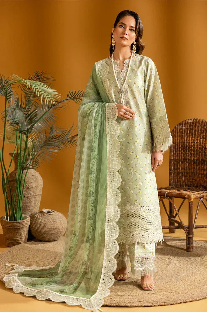 Alizeh | Maahi Embroidered Lawn | Ziva - Rang-e-Khaas