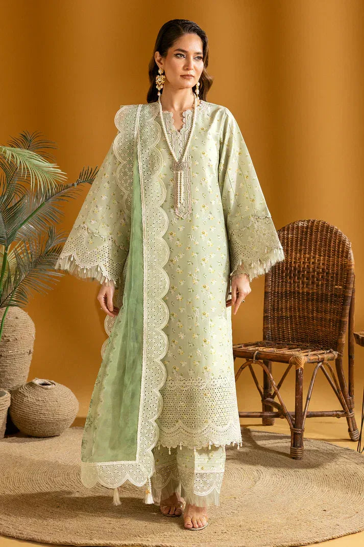 Alizeh | Maahi Embroidered Lawn | Ziva - Rang-e-Khaas