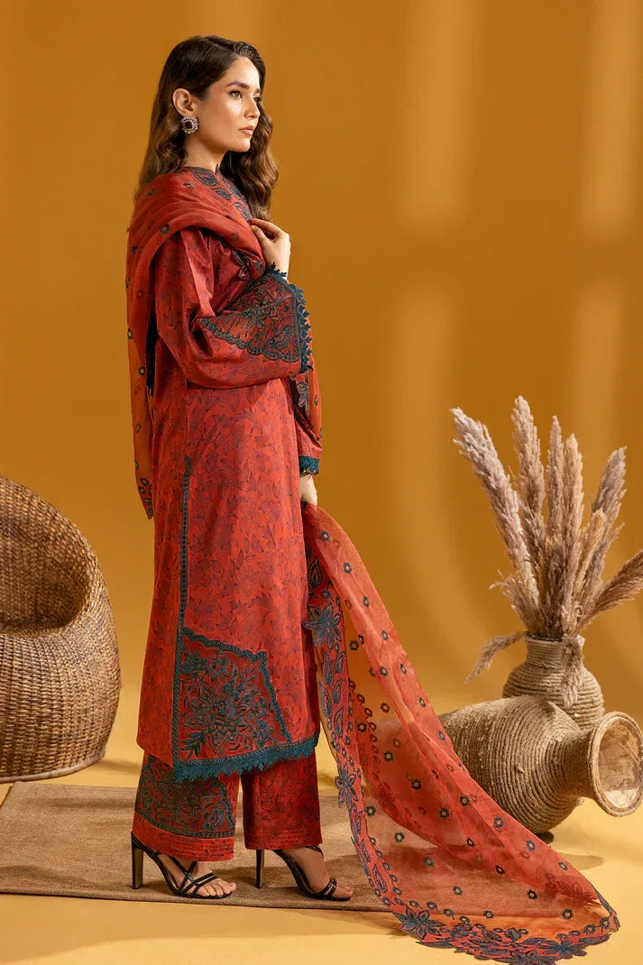Alizeh | Maahi Embroidered Lawn | Mira - Rang-e-Khaas