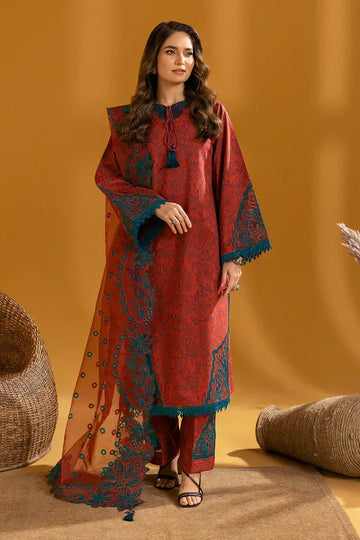 Alizeh | Maahi Embroidered Lawn | Mira - Rang-e-Khaas