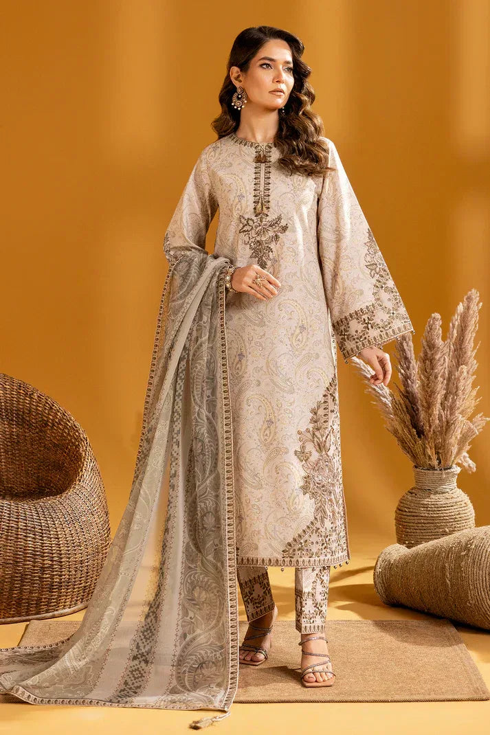 Alizeh | Maahi Embroidered Lawn | Hira - Rang-e-Khaas