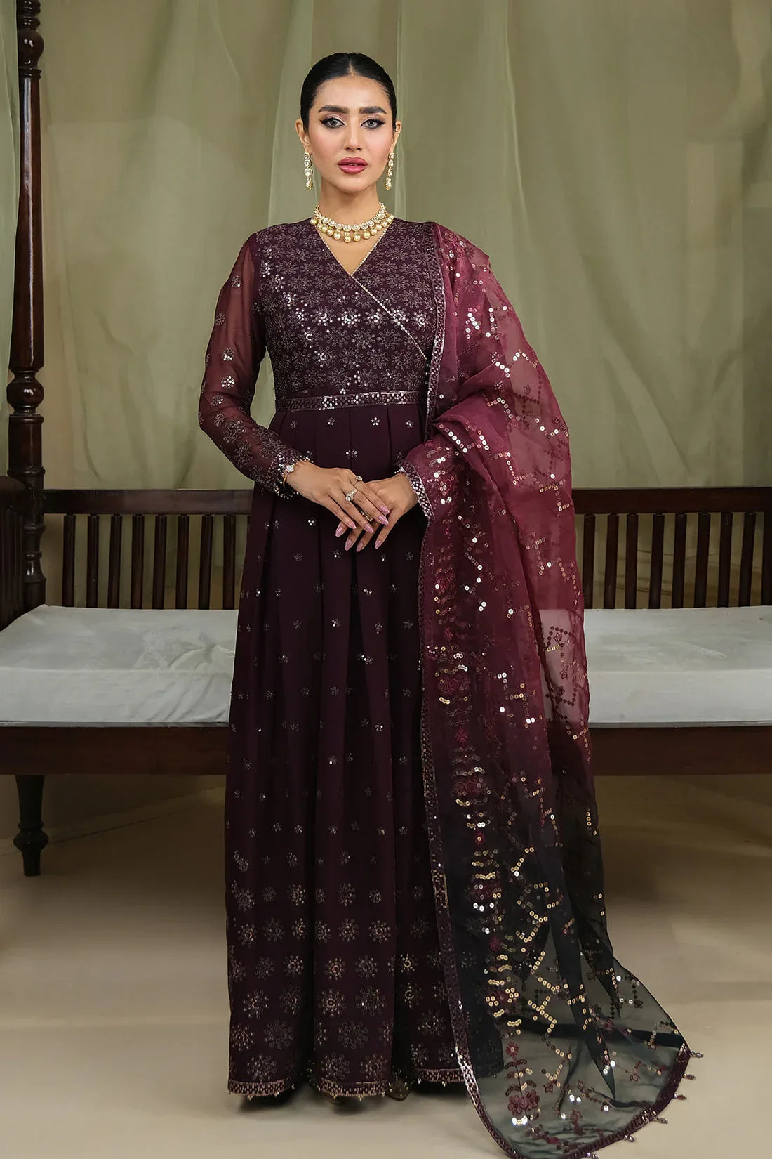 Alizeh | Formals Collection | ZURI UF-V03D03 - Rang-e-Khaas
