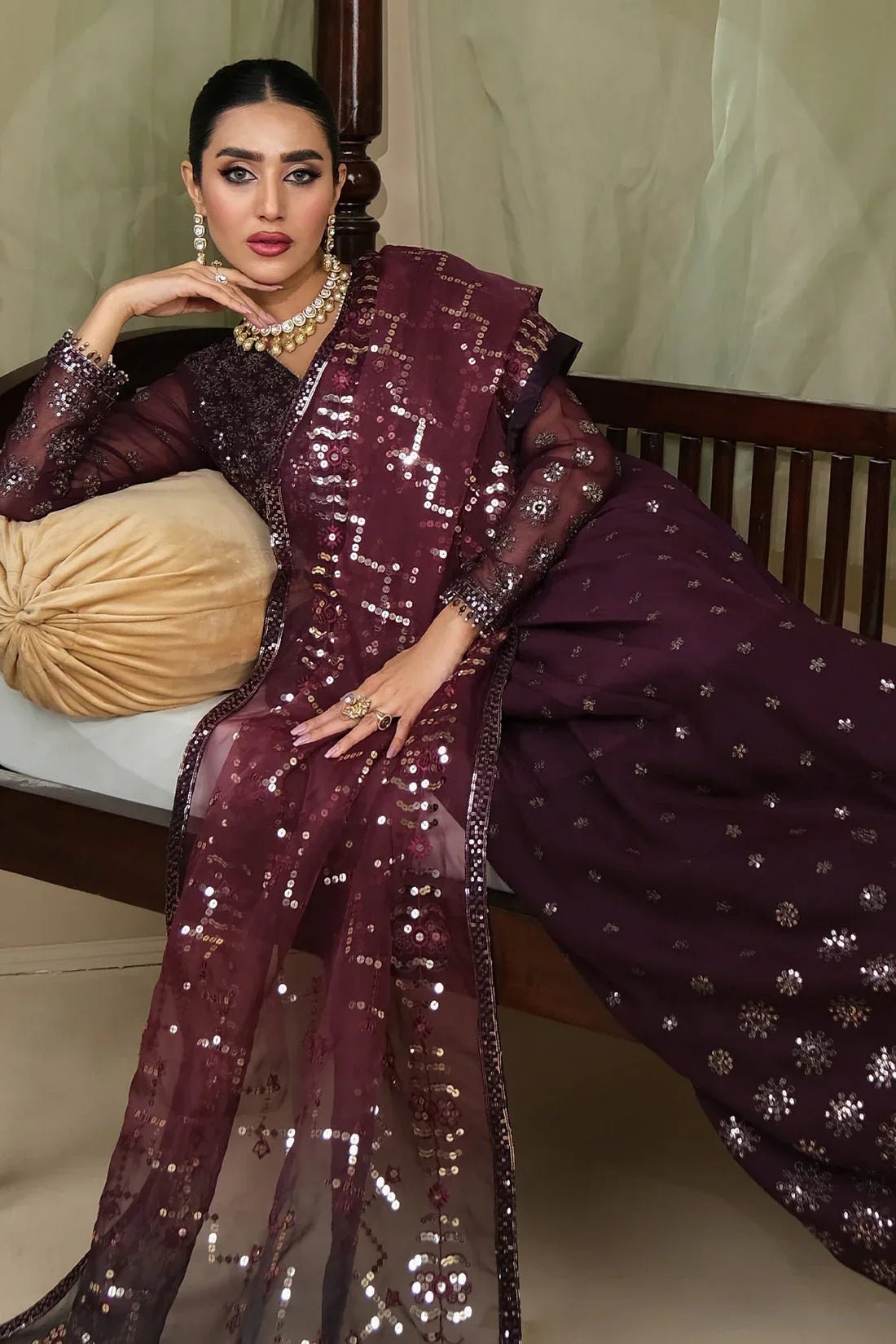 Alizeh | Formals Collection | ZURI UF-V03D03 - Rang-e-Khaas