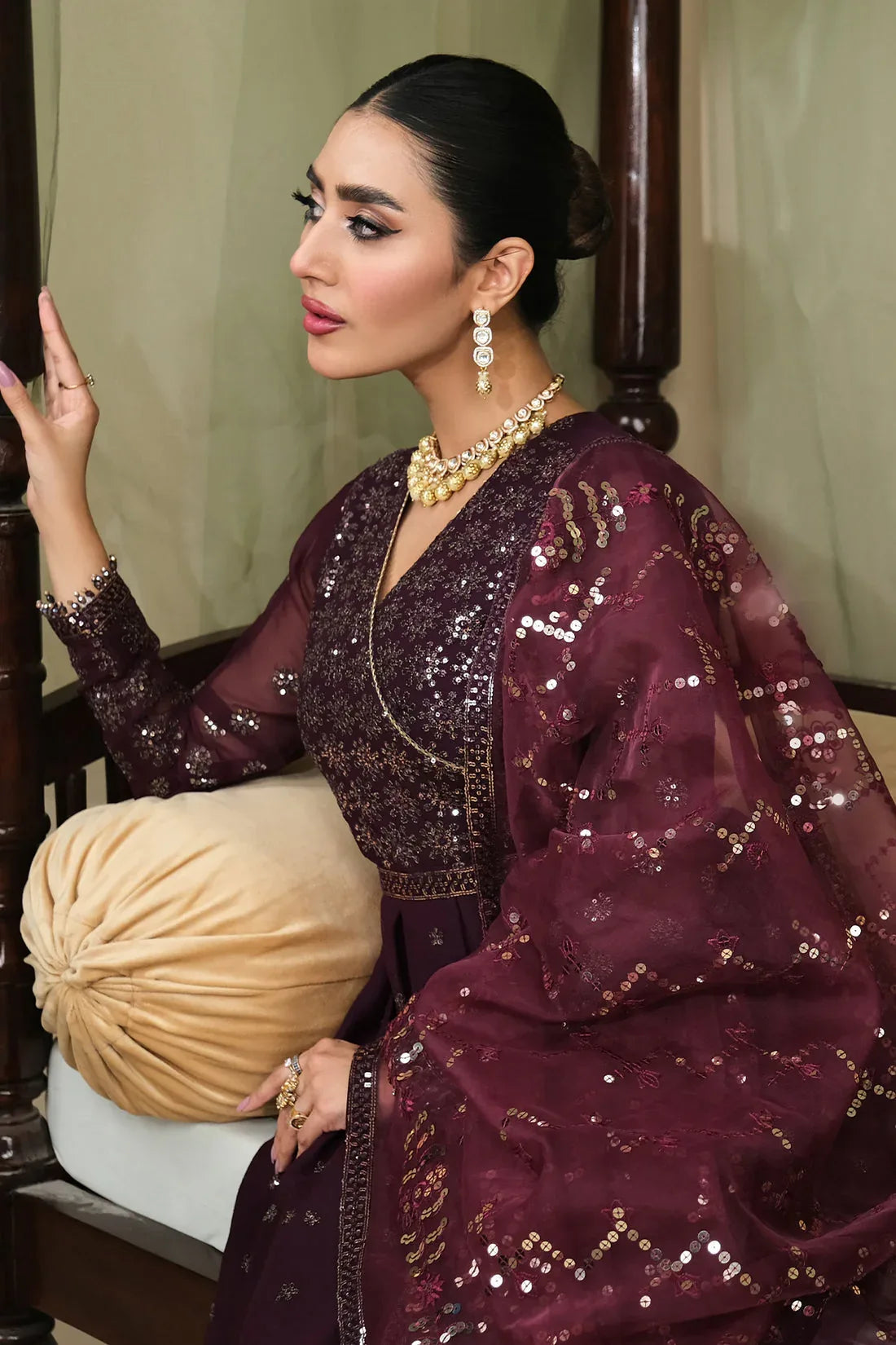 Alizeh | Formals Collection | ZURI UF-V03D03 - Rang-e-Khaas