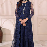 Alizeh | Dua Formals 23 | DUA-V01D01A- KHIRAD ( BLUE )