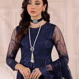 Alizeh | Dua Formals 23 | DUA-V01D01A- KHIRAD ( BLUE )