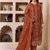 Alizeh | Dua Formals 23 | DUA-V01D02A- LYRA ( RUST )