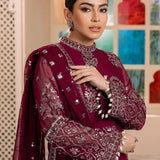Alizeh | Dua Formals 23 | DUA-V01D06A- AMAYA ( MAGENTA )
