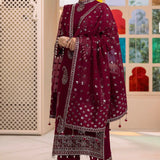 Alizeh | Dua Formals 23 | DUA-V01D06A- AMAYA ( MAGENTA )