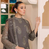Alizeh | Dua Formals 23 | DUA-V01D06B- AMAYA ( GREY )