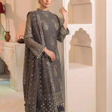 Alizeh | Dua Formals 23 | DUA-V01D06B- AMAYA ( GREY )