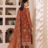 Alizeh | Dua Formals 23 | DUA-V01D02A- LYRA ( RUST )