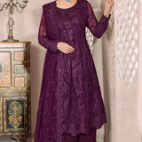 Alizeh | Dua Formals 23 | DUA-V01D03A- SYLVI ( PURPLE )