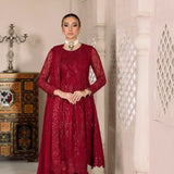 Alizeh | Dua Formals 23 | DUA-V01D03B- SYLVI ( RED )