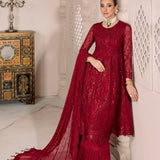 Alizeh | Dua Formals 23 | DUA-V01D03B- SYLVI ( RED )