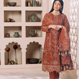 Alizeh | Dua Formals 23 | DUA-V01D02A- LYRA ( RUST )