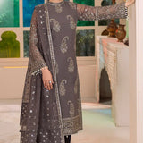 Alizeh | Dua Formals 23 | DUA-V01D06B- AMAYA ( GREY )