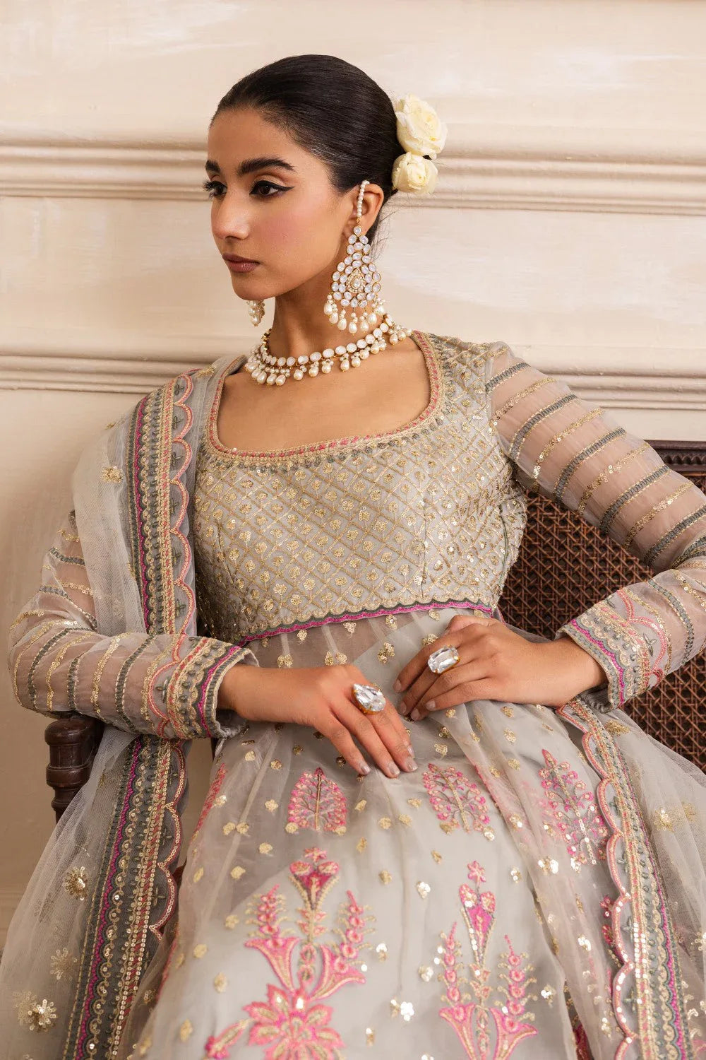 Maryum N Maria | Izara Formals | AMUMET - MW40026 - Rang-e-Khaas