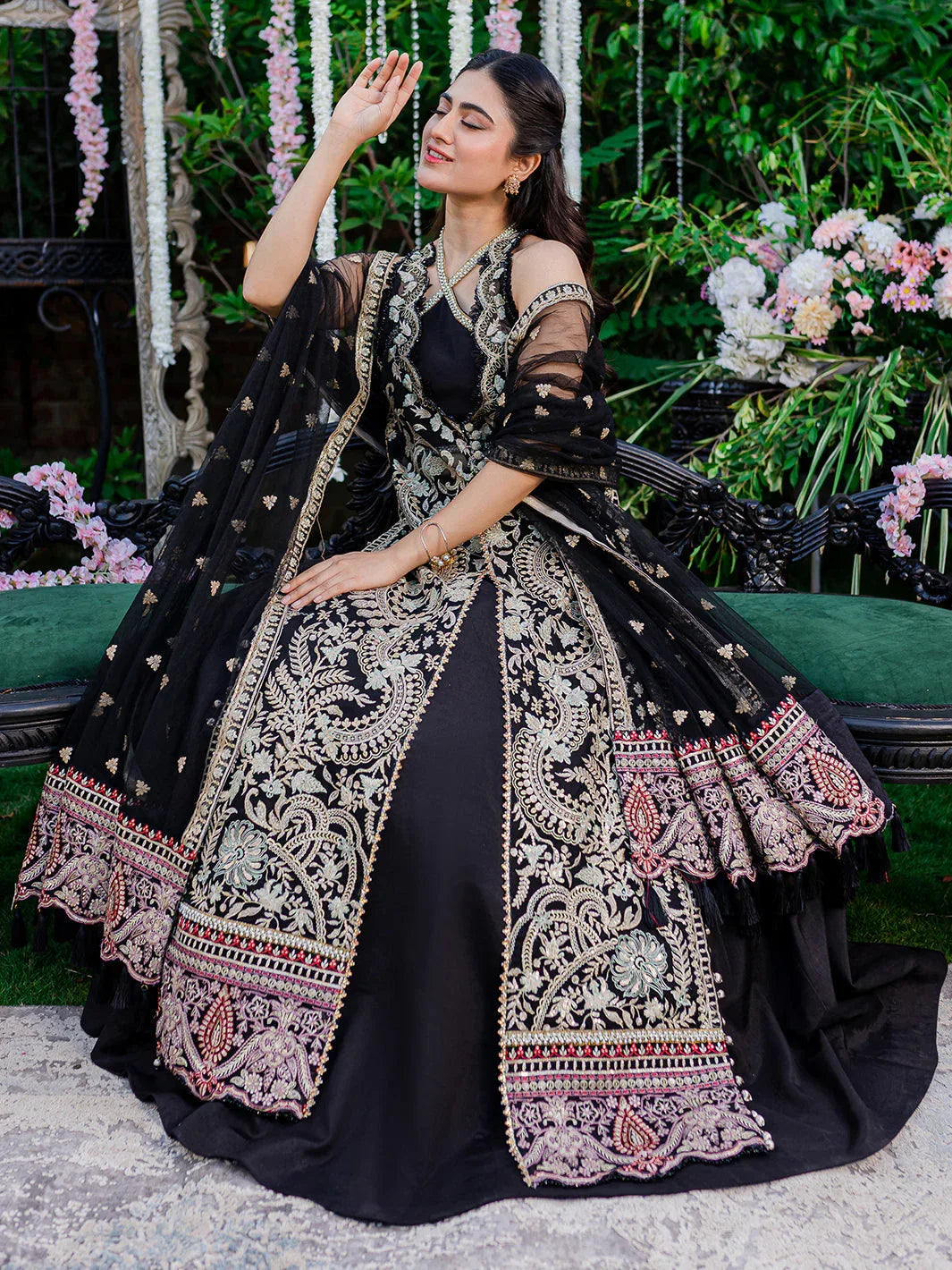 Izel | Heeriye Festive Collection |Surmaya - Rang-e-Khaas