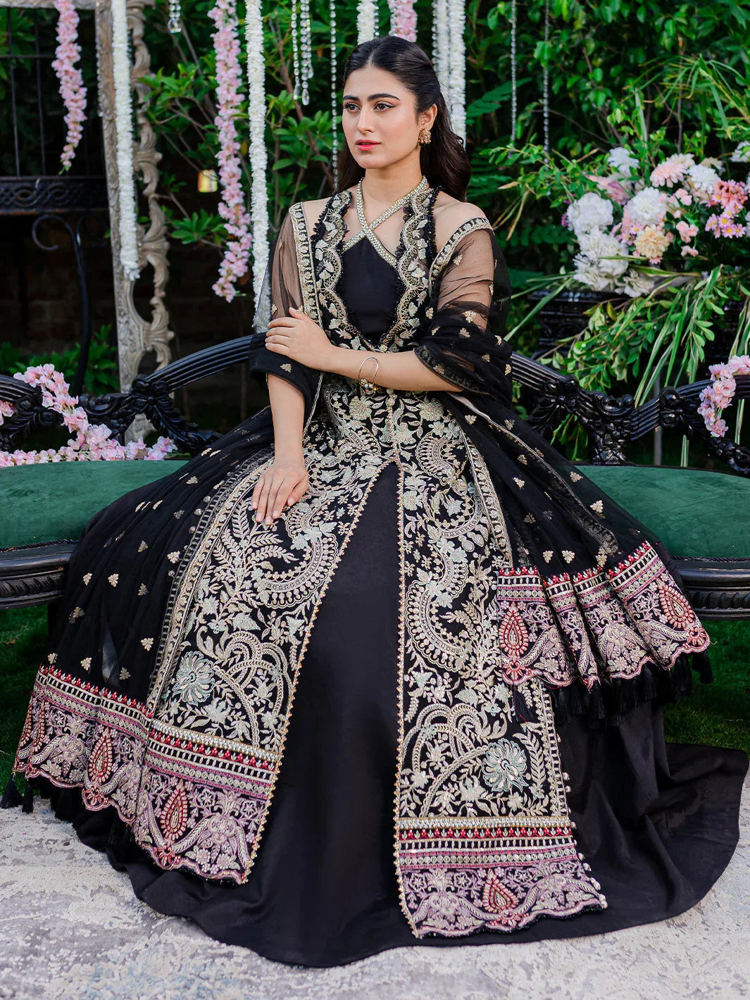 Izel | Heeriye Festive Collection |Surmaya - Rang-e-Khaas