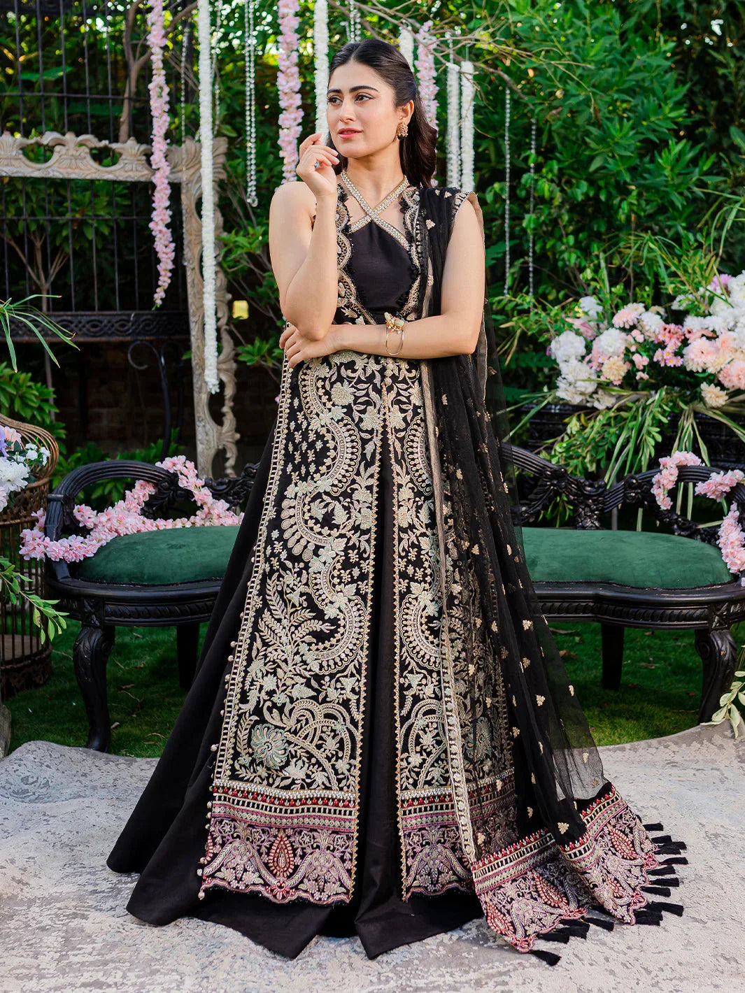 Izel | Heeriye Festive Collection |Surmaya - Rang-e-Khaas