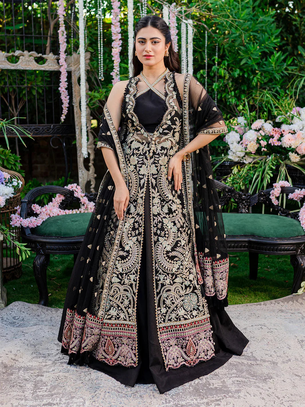 Izel | Heeriye Festive Collection |Surmaya - Rang-e-Khaas