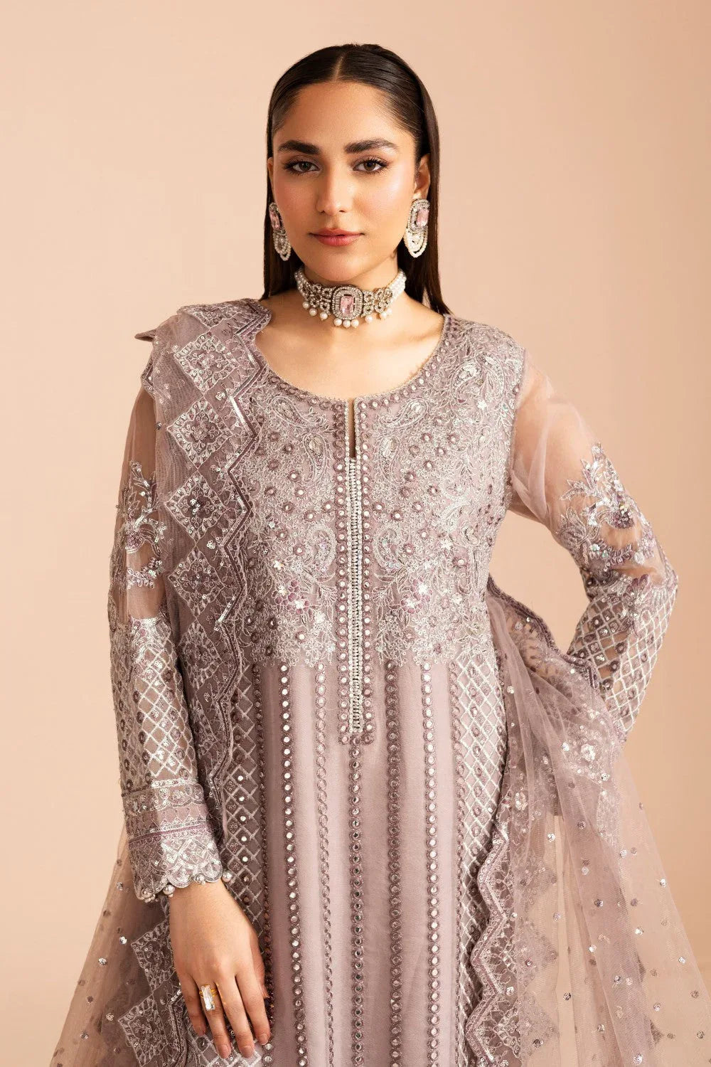 Maryum N Maria | Zircon Formals | AREZOU - MS40081 - Rang-e-Khaas