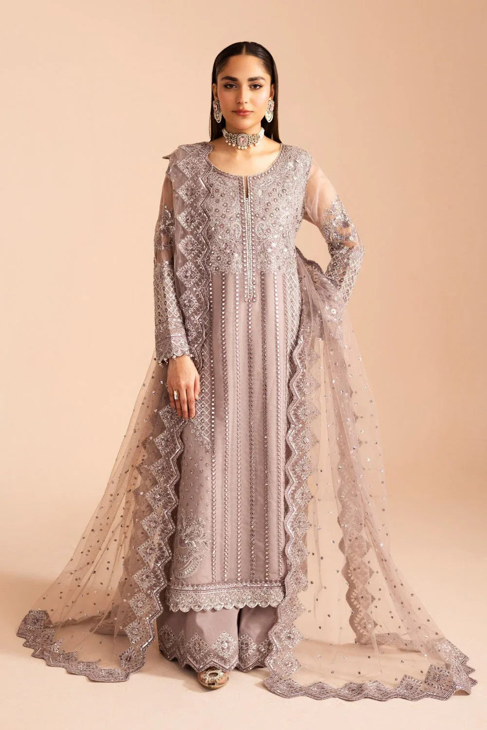 Maryum N Maria | Zircon Formals | AREZOU - MS40081 - Rang-e-Khaas