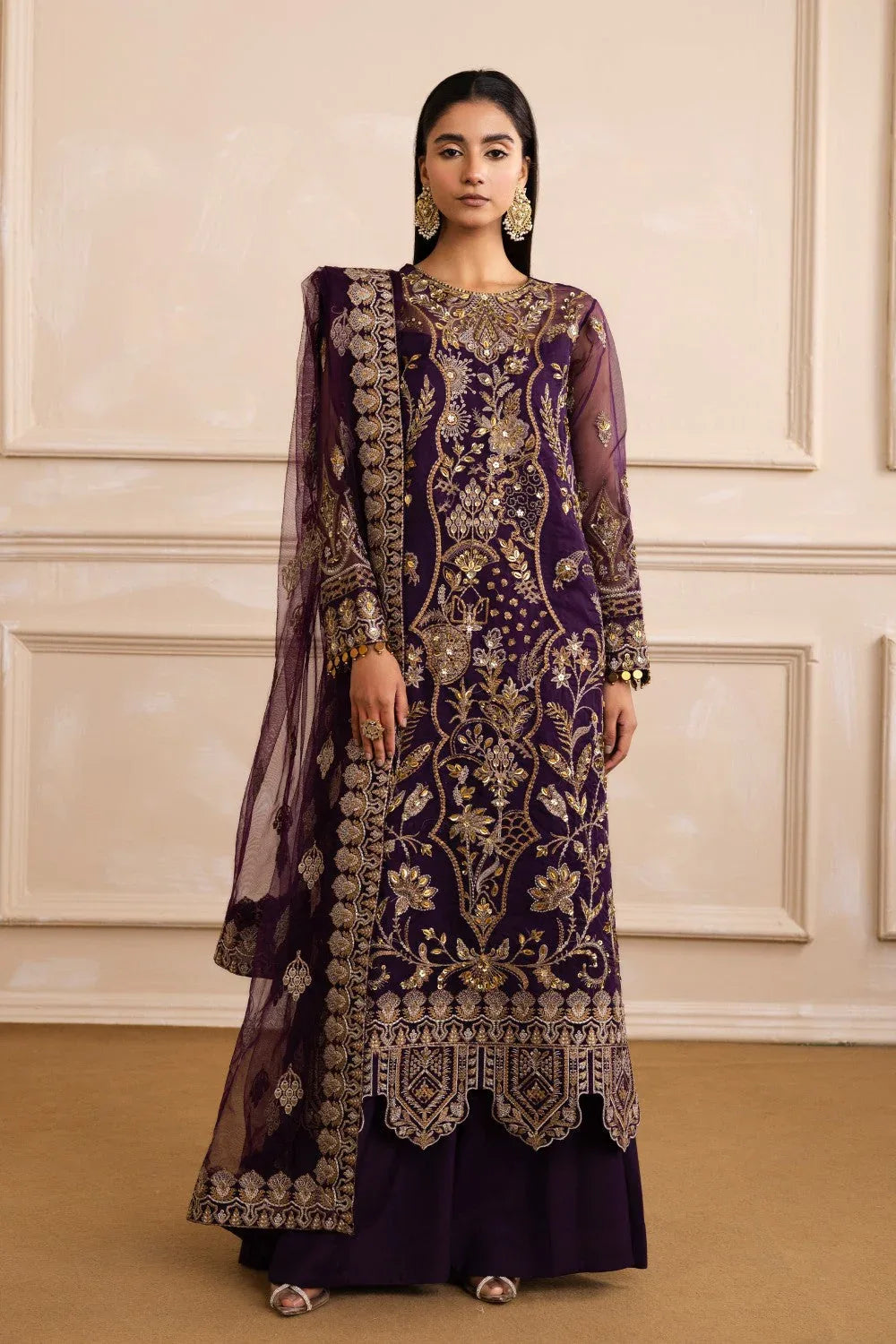 Maryum N Maria | Izara Formals | ARIANA - MW40031 - Rang-e-Khaas