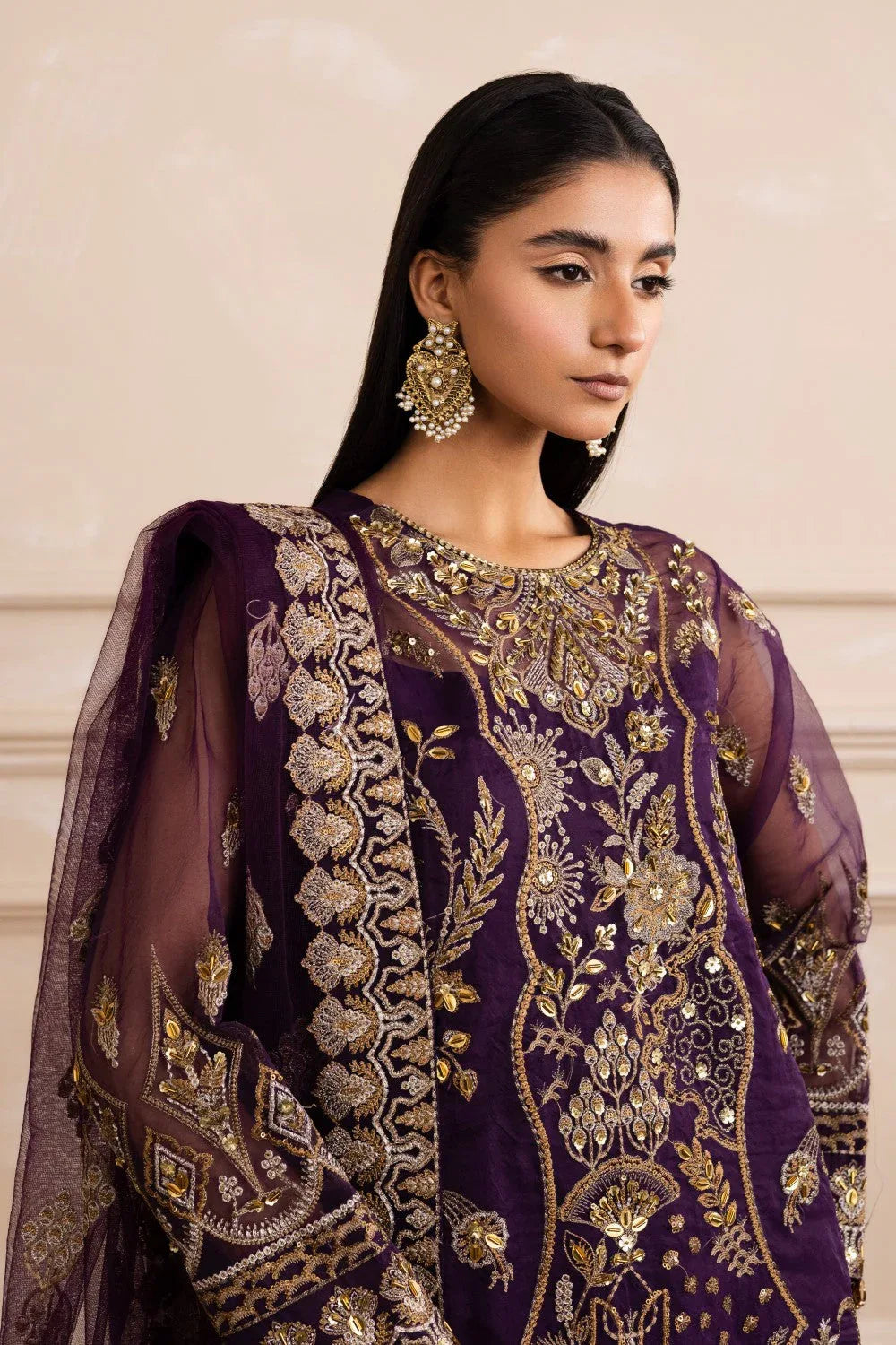 Maryum N Maria | Izara Formals | ARIANA - MW40031 - Rang-e-Khaas