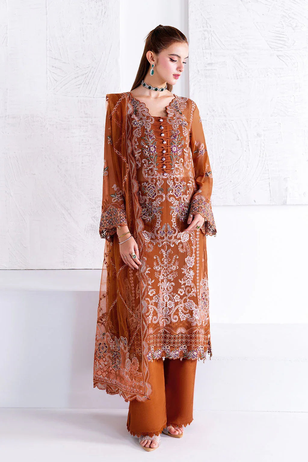 Ramsha | Arzoo Chiffon | U-208 - Rang-e-Khaas
