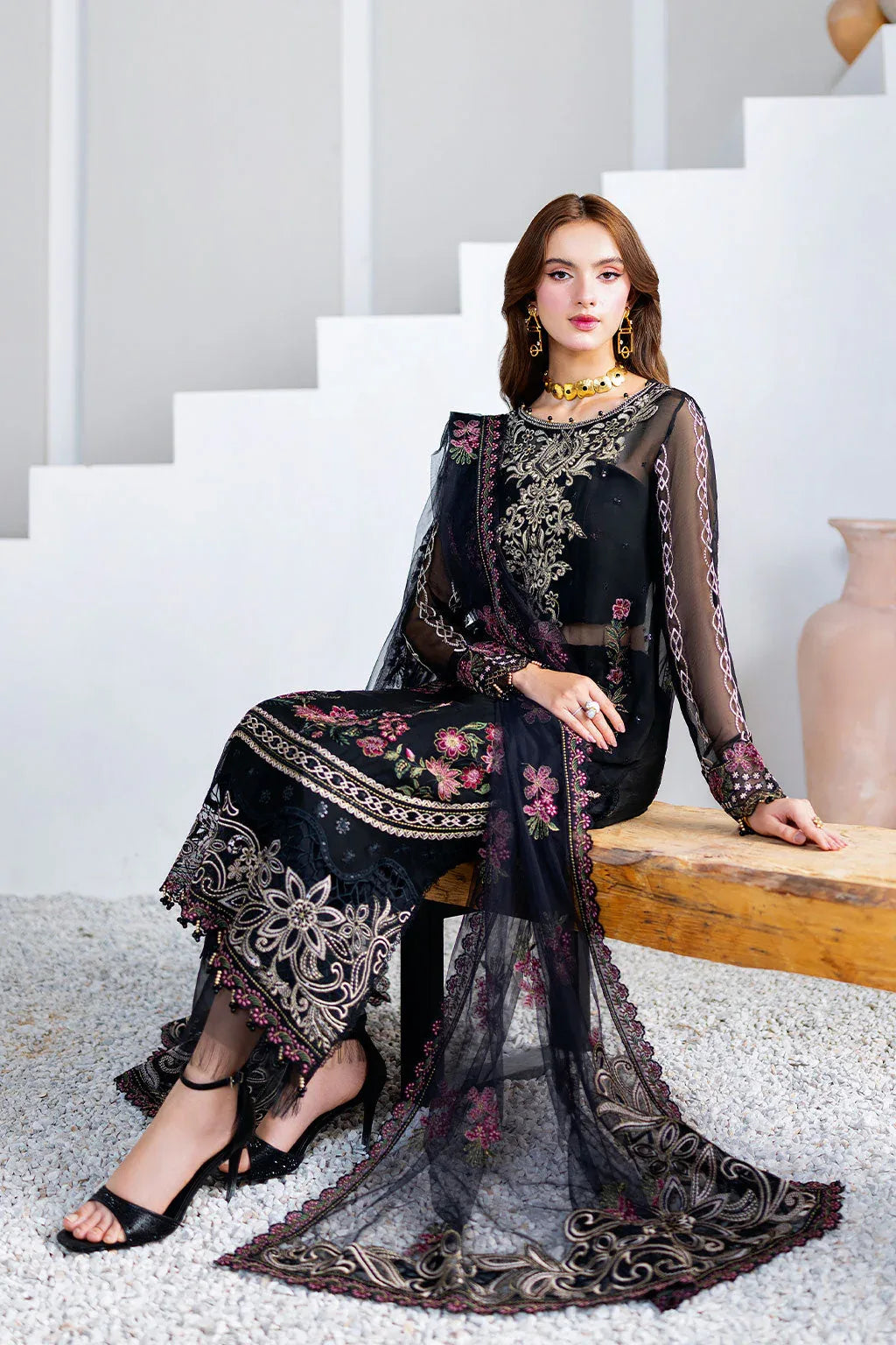 Ramsha | Arzoo Chiffon | U-204 - Rang-e-Khaas