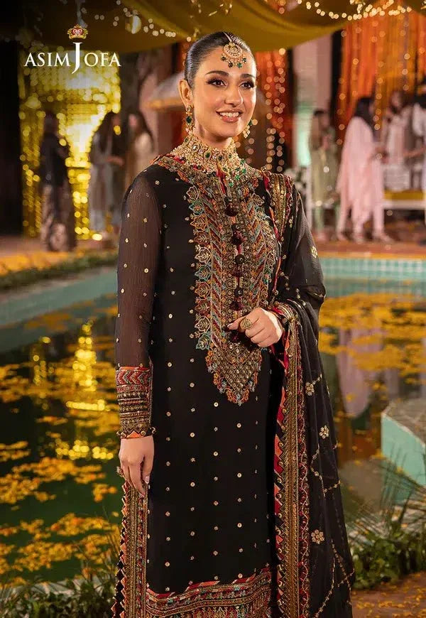 Asim Jofa | Dastaan Collection 24 | AJDA-02 - Rang-e-Khaas