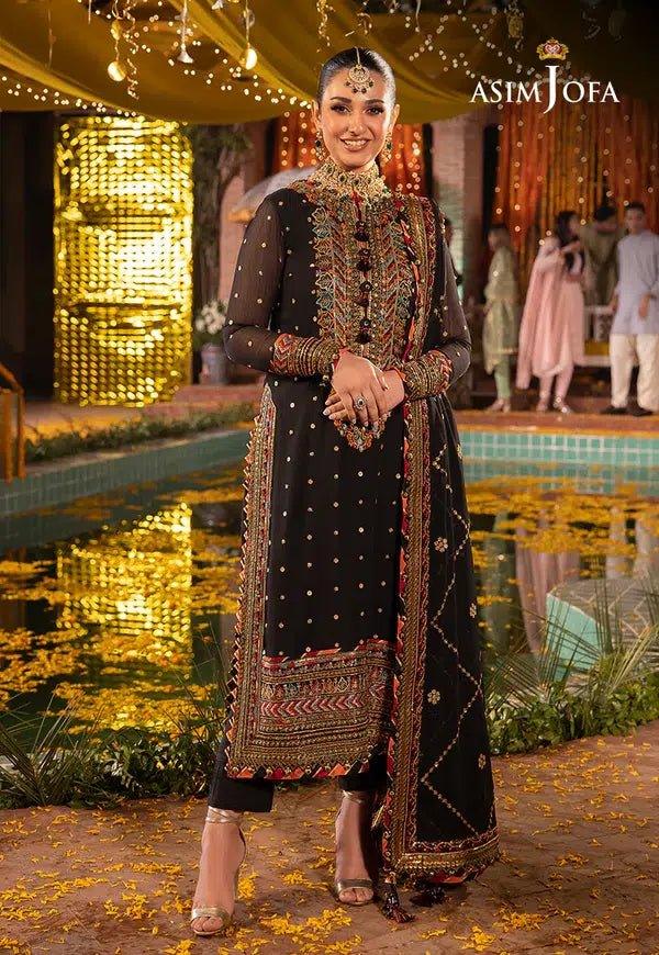 Asim Jofa | Dastaan Collection 24 | AJDA-02 - Rang-e-Khaas