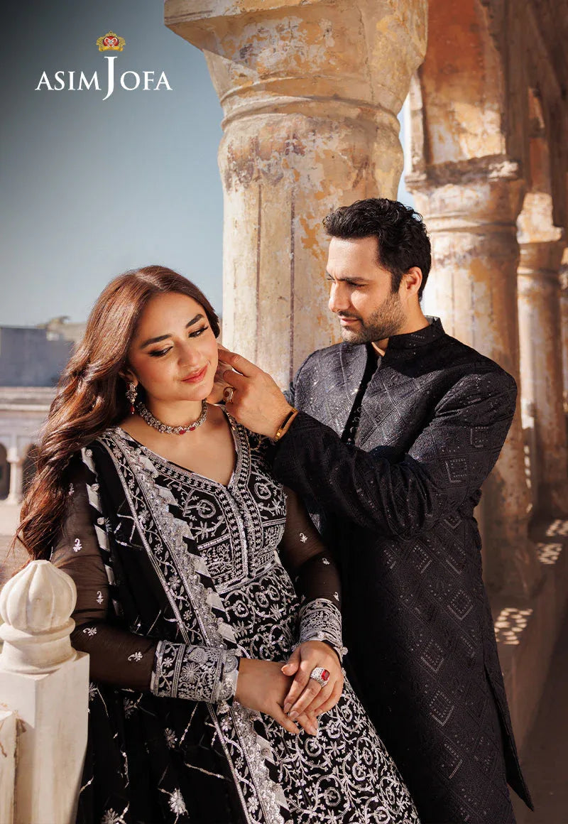 Asim Jofa | Chikankari Eid24 | AJCE-02 - Rang-e-Khaas