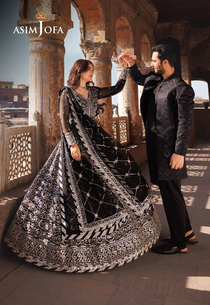Asim Jofa | Chikankari Eid24 | AJCE-02 - Rang-e-Khaas
