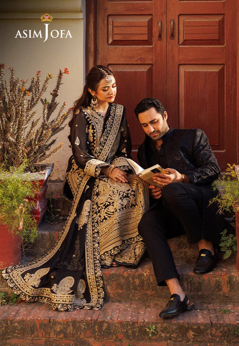 Asim Jofa | Chikankari Eid24 | AJCE-06 - Rang-e-Khaas