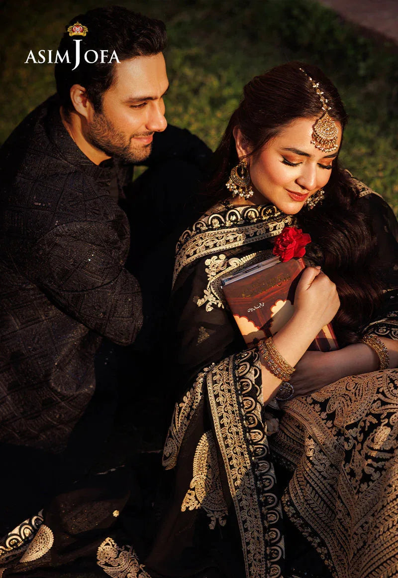 Asim Jofa | Chikankari Eid24 | AJCE-06 - Rang-e-Khaas