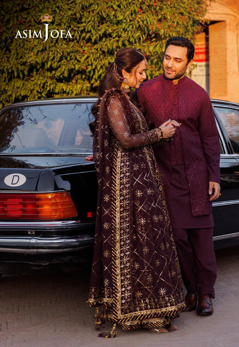 Asim Jofa | Chikankari Eid24 | AJCE-05 - Rang-e-Khaas