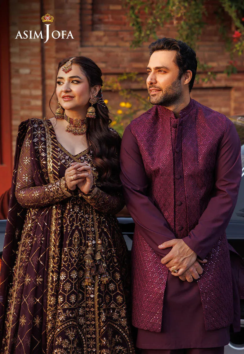 Asim Jofa | Chikankari Eid24 | AJCE-05 - Rang-e-Khaas