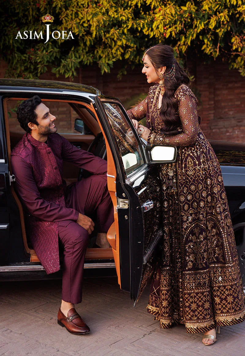 Asim Jofa | Chikankari Eid24 | AJCE-05 - Rang-e-Khaas